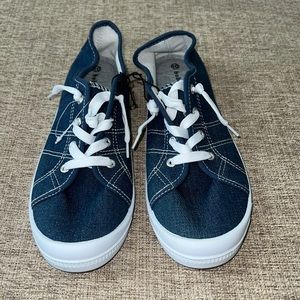 Size 10 Bobbie Brooks Denim Sneaker.  New without Tags